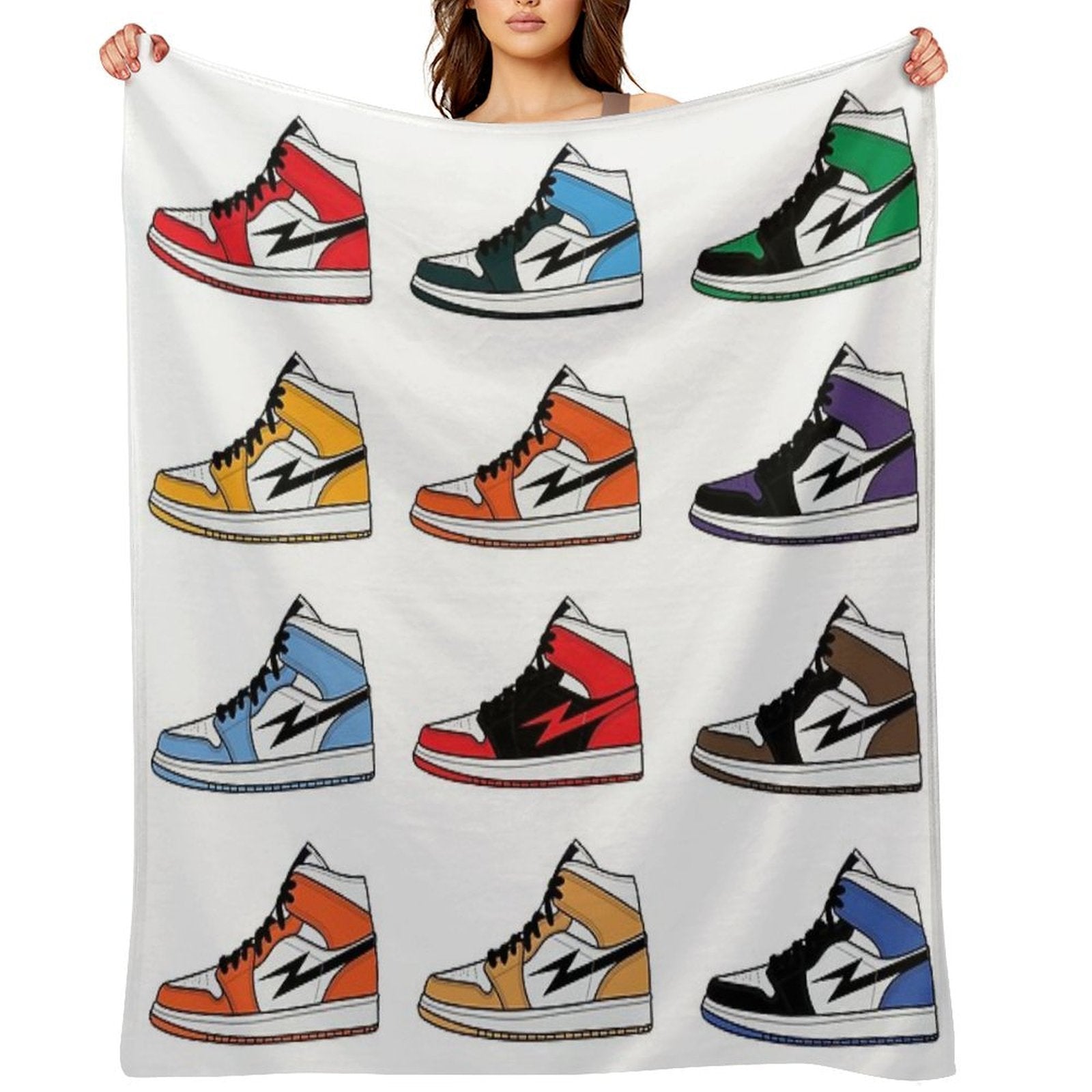 Air Jordan I (1) Pack Multi-functional Throw Blanket