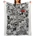 JDM LEGENGS Travel-friendly Throw Blanket
