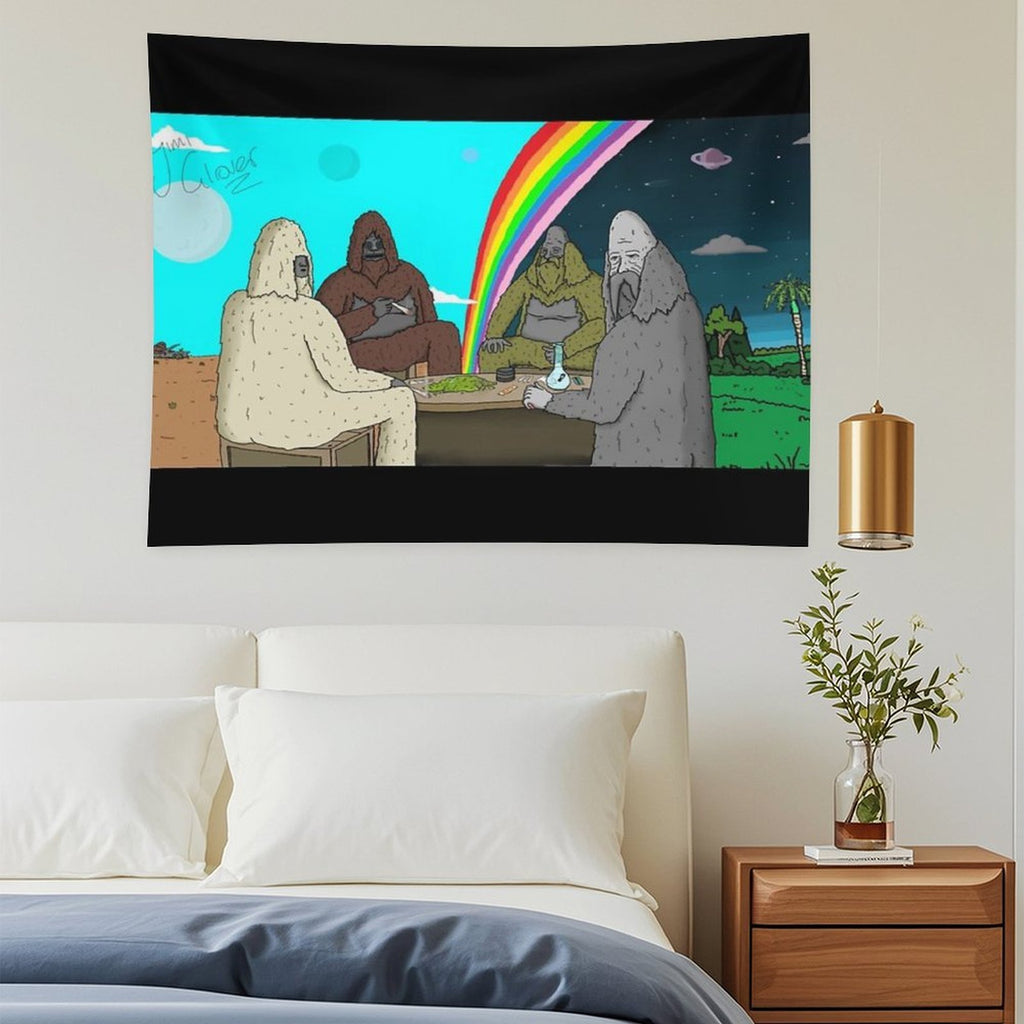 Secret Sasquatch Society Tapestry