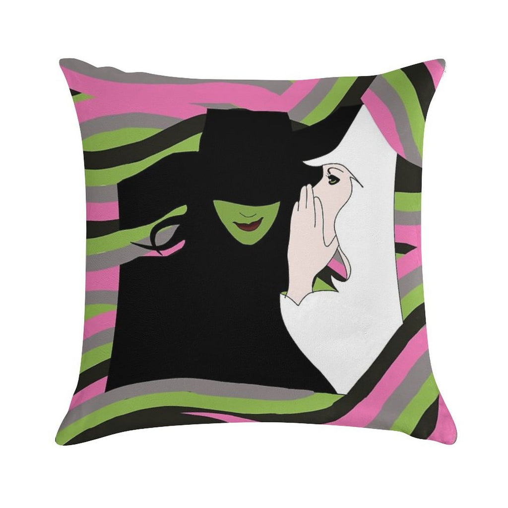 Wicked Album Cover Soft Washable Throw Pillow