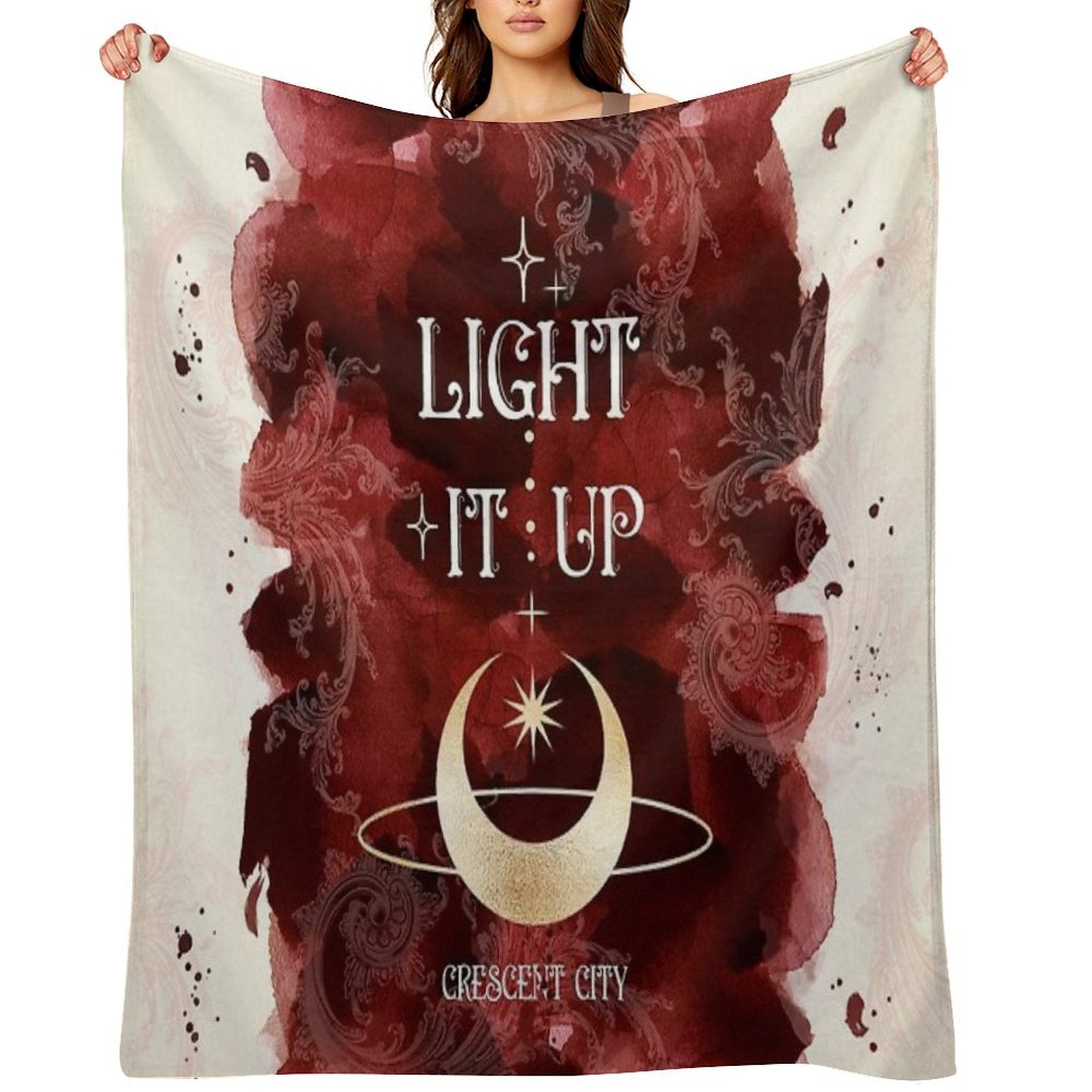 Light It Up - Crescent City Sustainable Throw Blanket