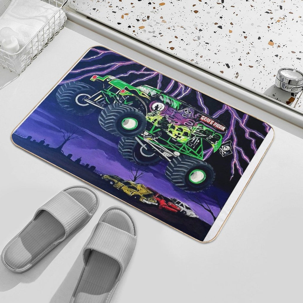 MONSTER TRUCK  Rapid-Drying Bath Mat