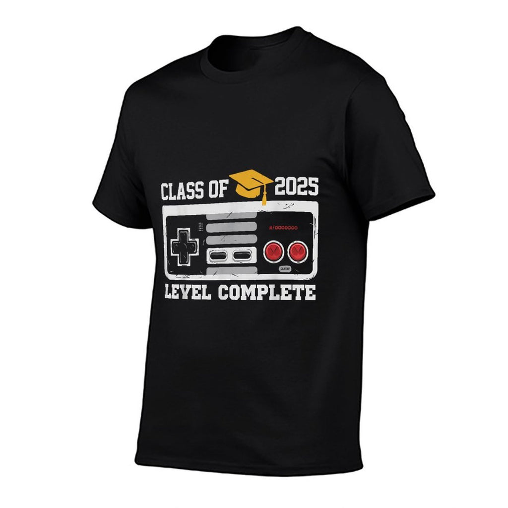 Class Of 2025 Level Complete Video Gamer Senior Graduation  Moisture-wicking T-Shirt
