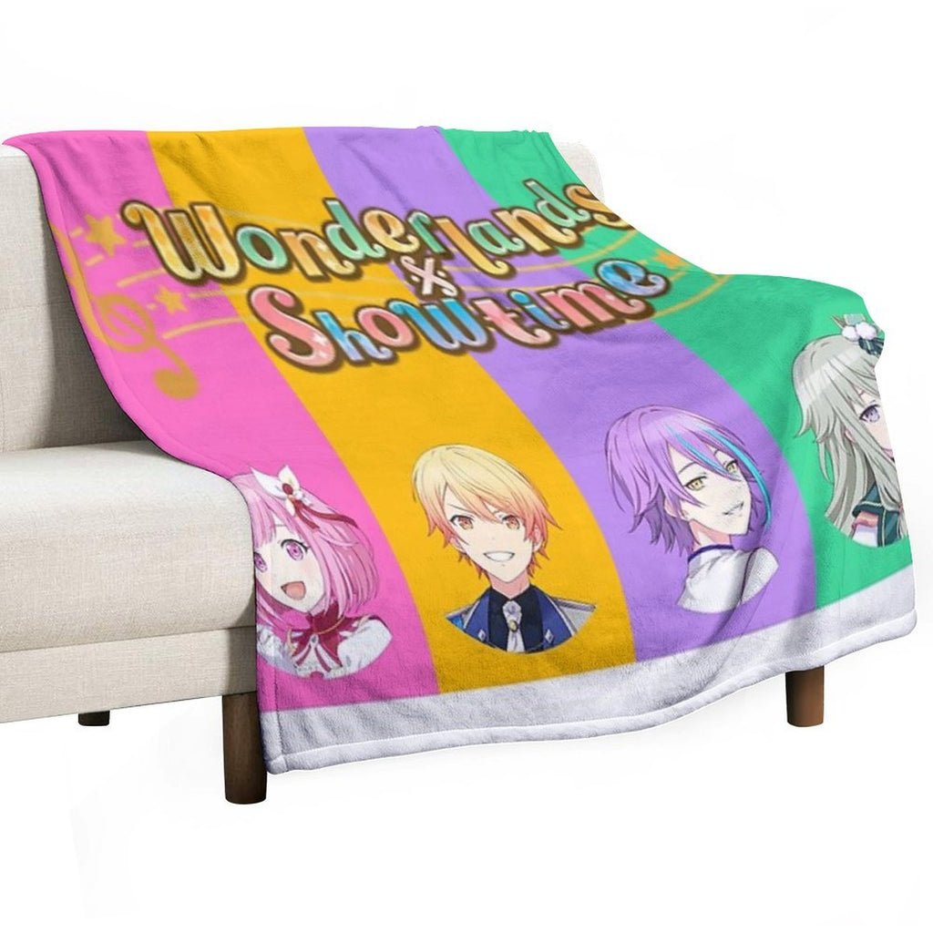 Project Sekai - Wonderlands X Showtime Compact Throw Blanket