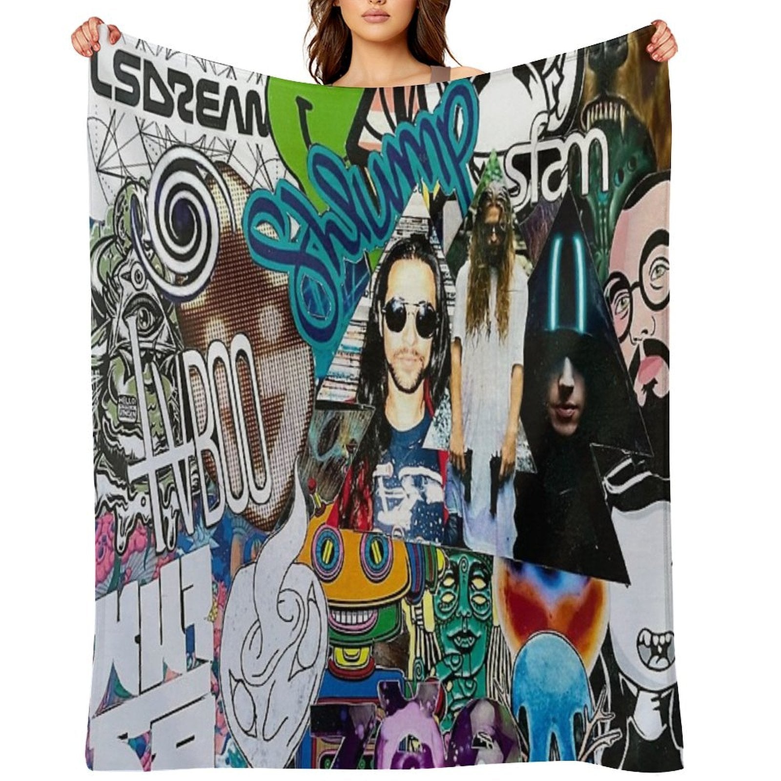 Wakanda 4ever Multi-functional Throw Blanket