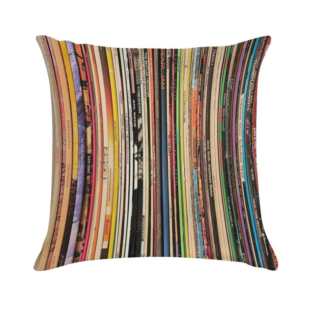 Record Collector Soft Ultra-Soft Texture Throw Pillow