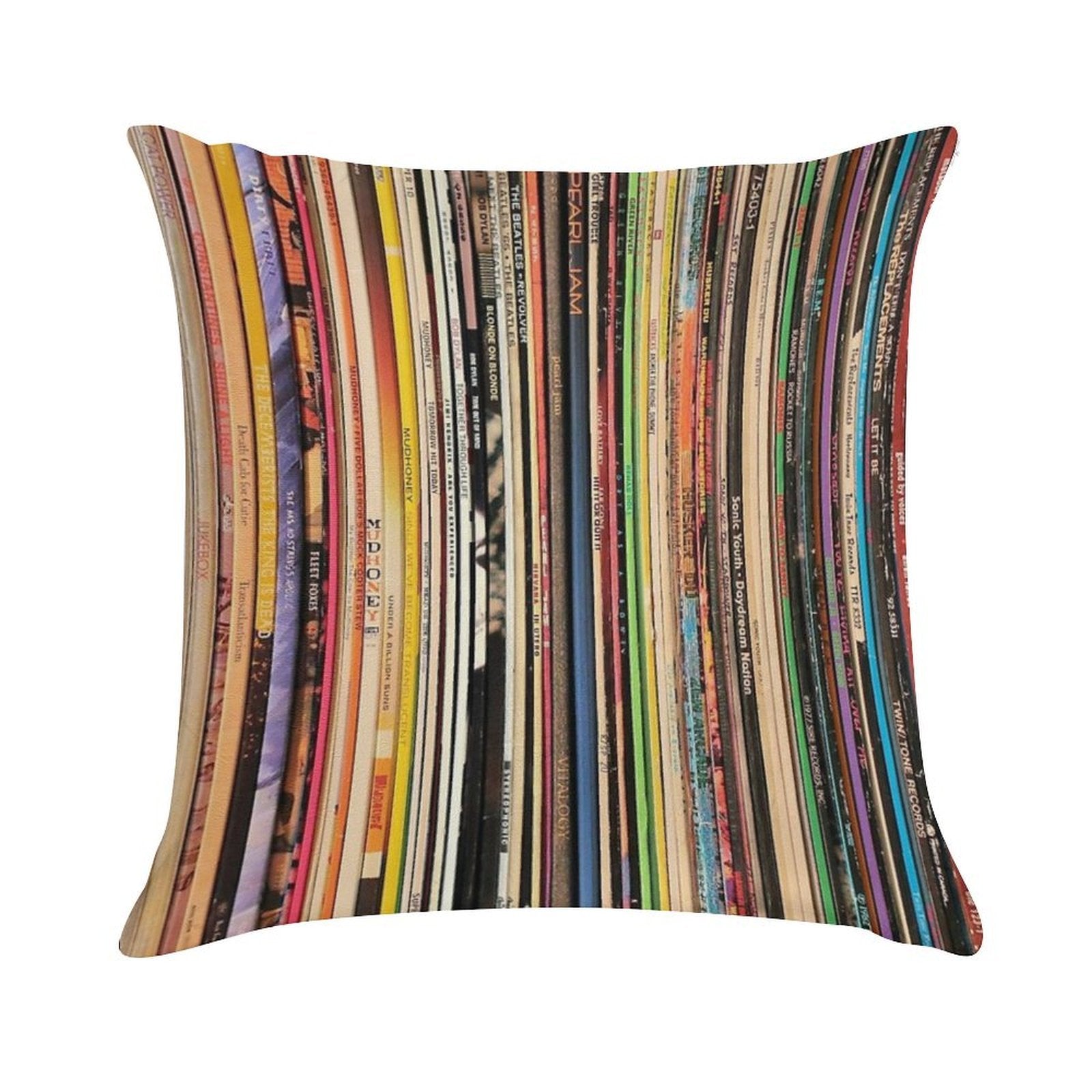 Record Collector Soft Ultra-Soft Texture Throw Pillow