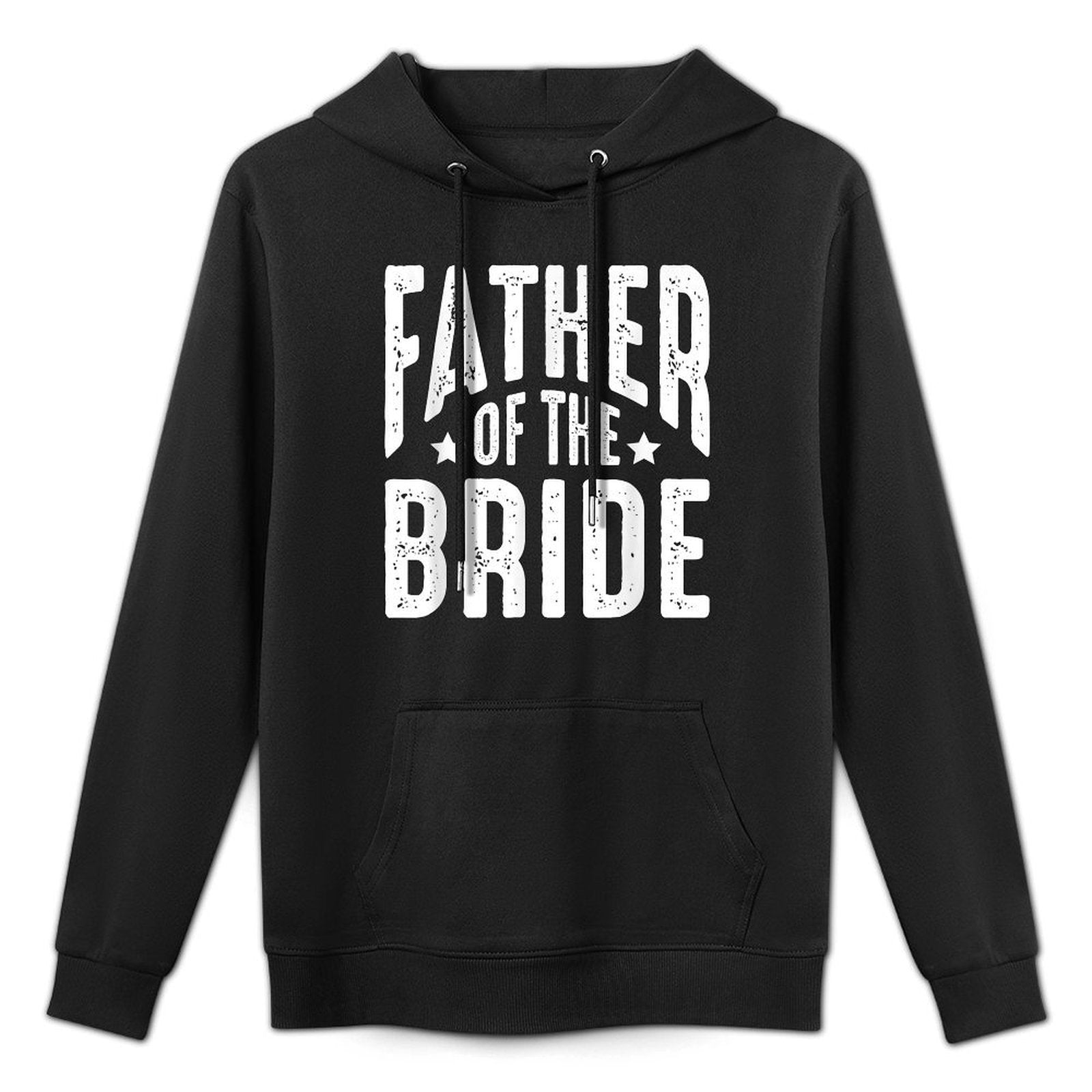 Father Of The Bride  Wedding T-shirt Adjustable Hood Hoodie