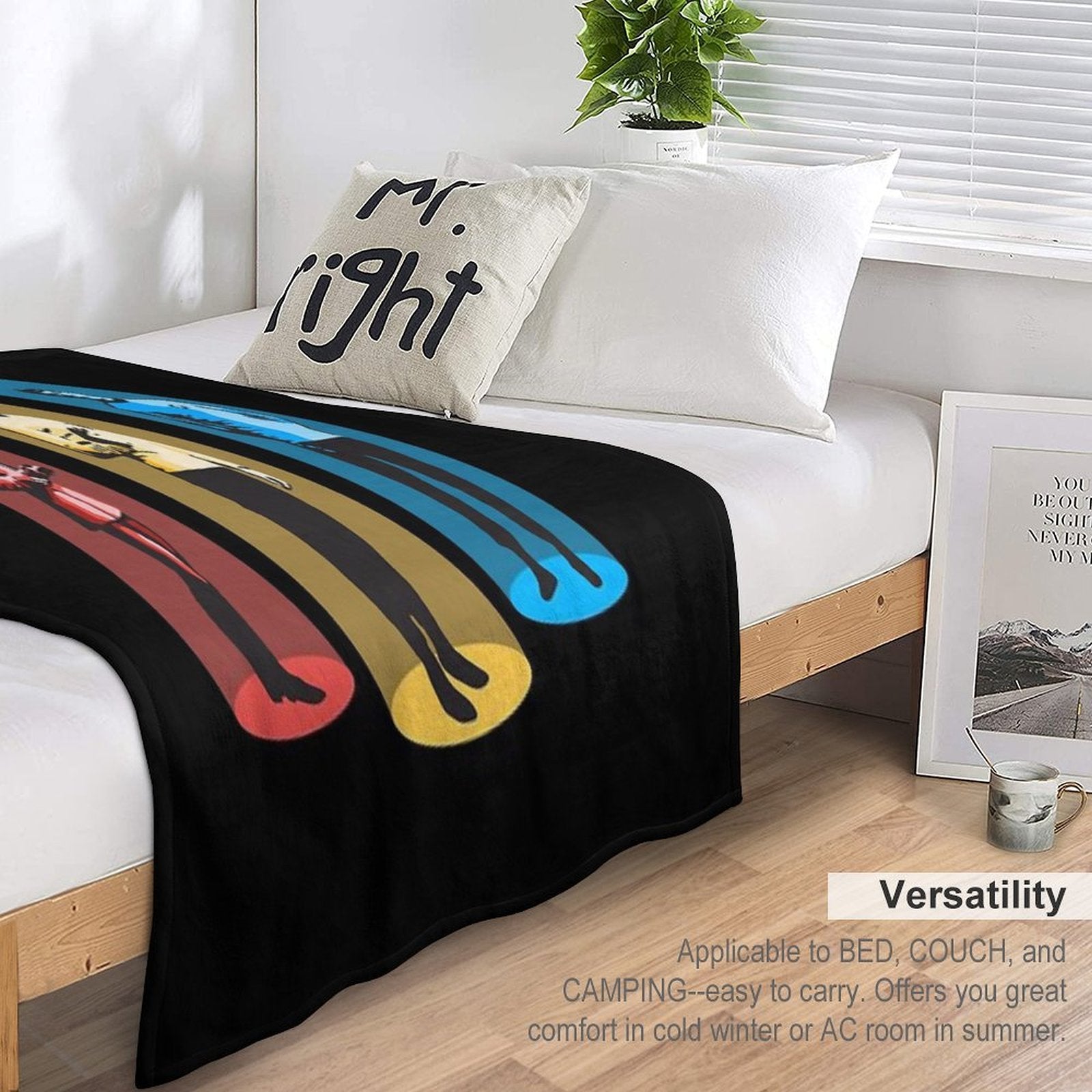 Beam Me Up, Scotty Wrinkle-free Throw Blanket