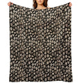 Scrabble Tile Madness Pattern Wrinkle-free Throw Blanket