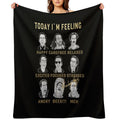 Nicholas Cage - Nicolas Cage - Nick Cage - Nic Cage Eco-conscious Throw Blanket