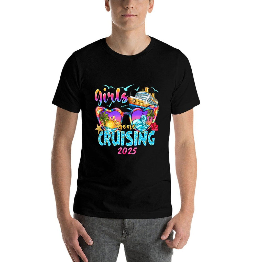 Girls Gone Cruising 2025 Cruise Vacation Trip Funny Besties  Classic T-Shirt