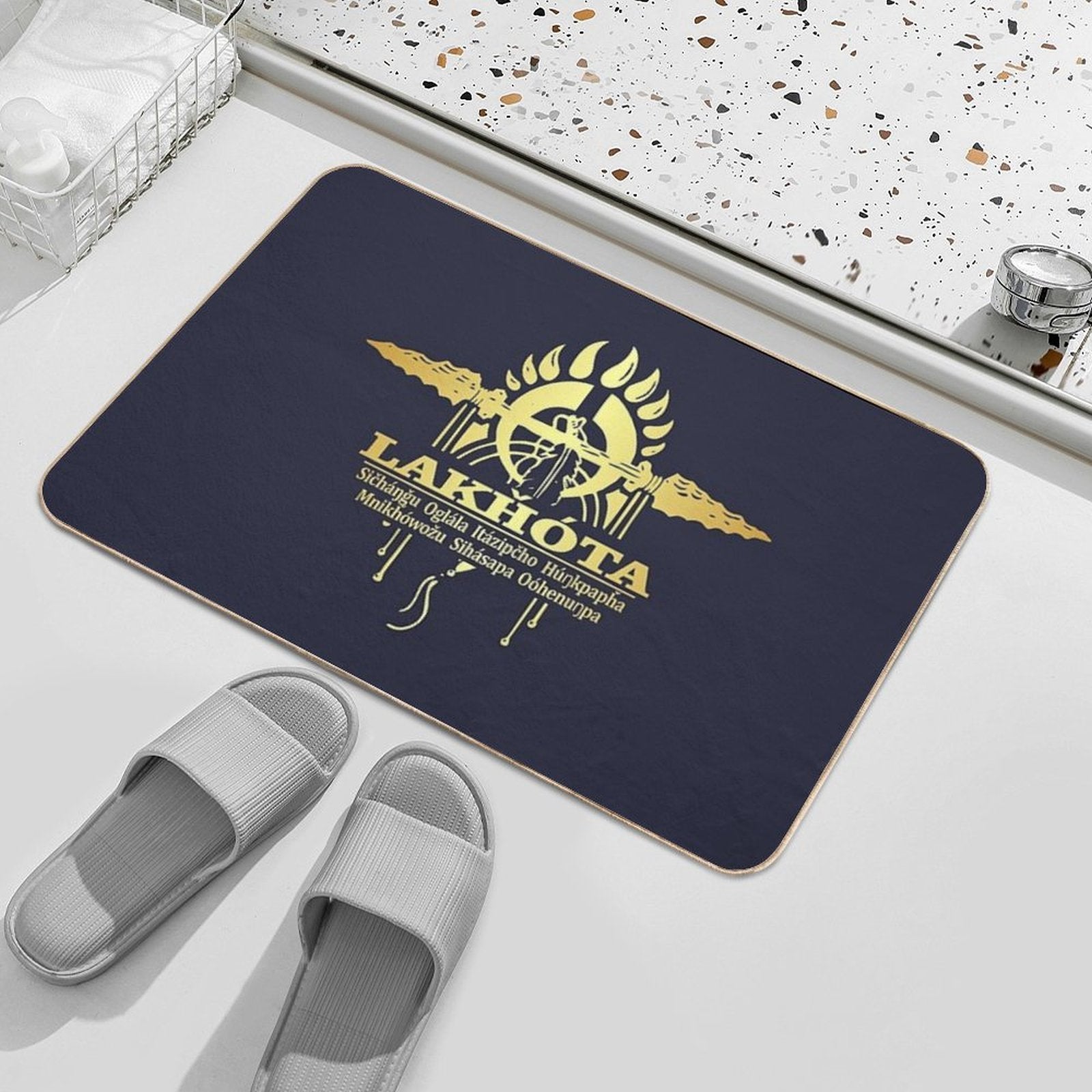 Lakhota (NA)  Non-Slip Bath Mat