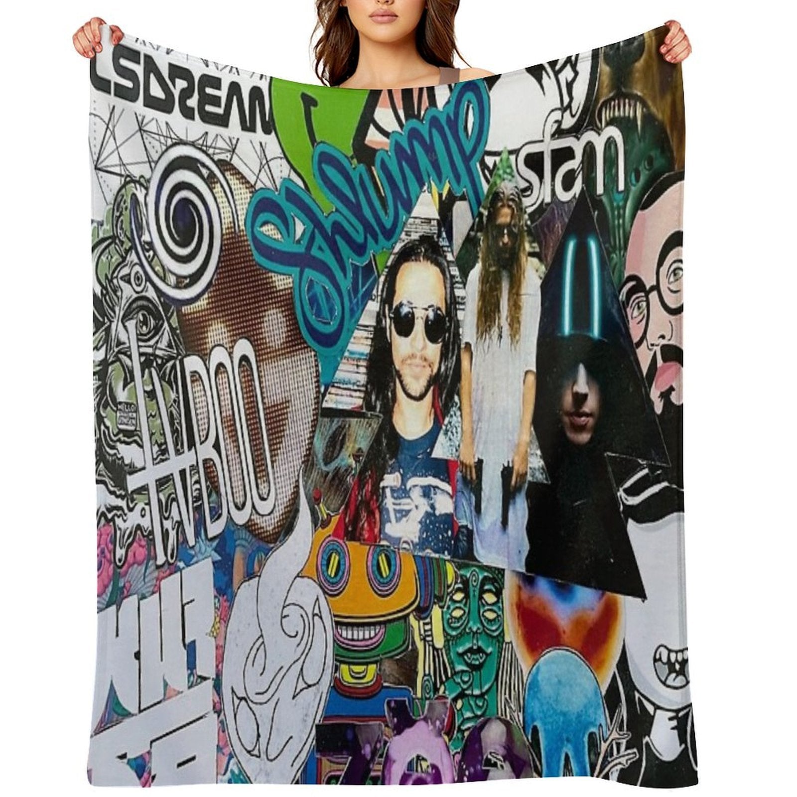 Wakanda 4ever Multi-functional Throw Blanket