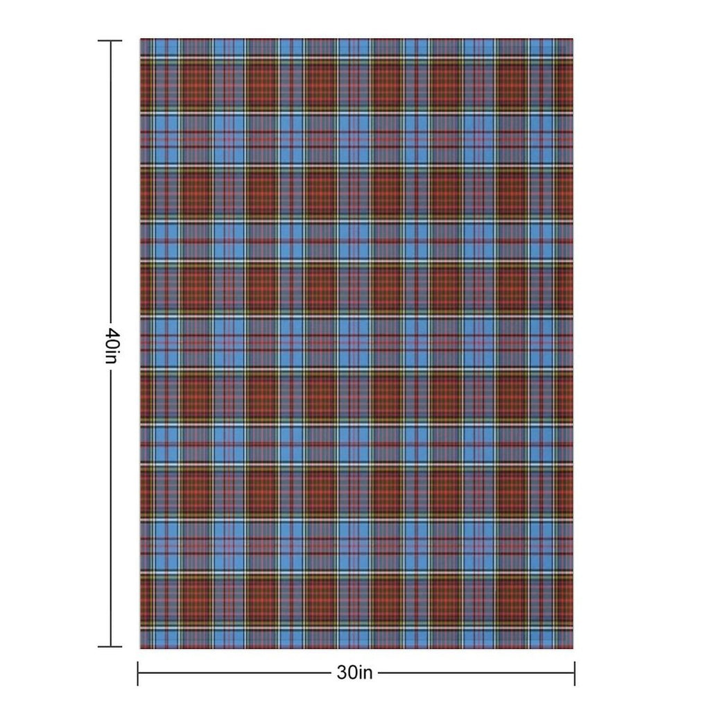 Clan Anderson Tartan Compact Throw Blanket