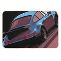 Porsche Art Print  Odorless Bath Mat