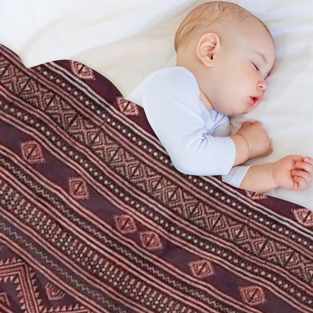 Traditional Moroccan Design Multi-functional Throw Blanket