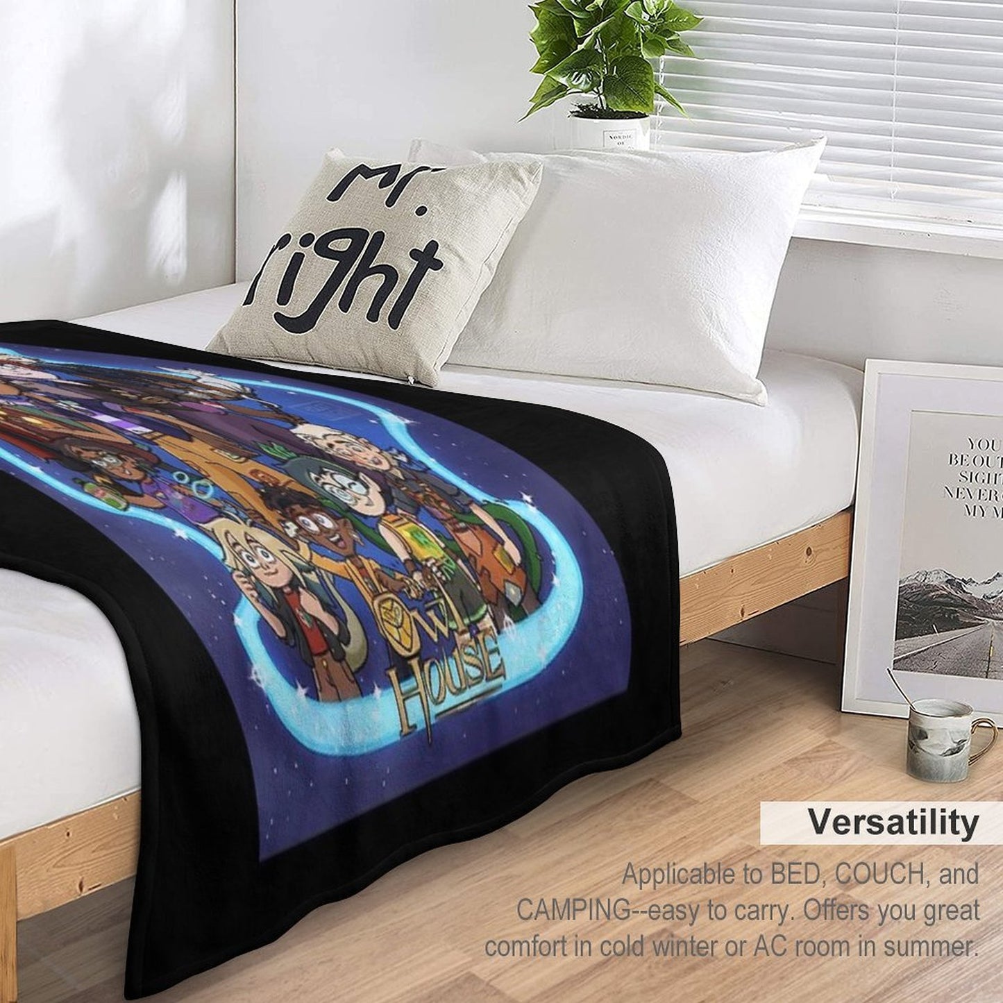 The Owl House Finale Shrink-resistant Throw Blanket