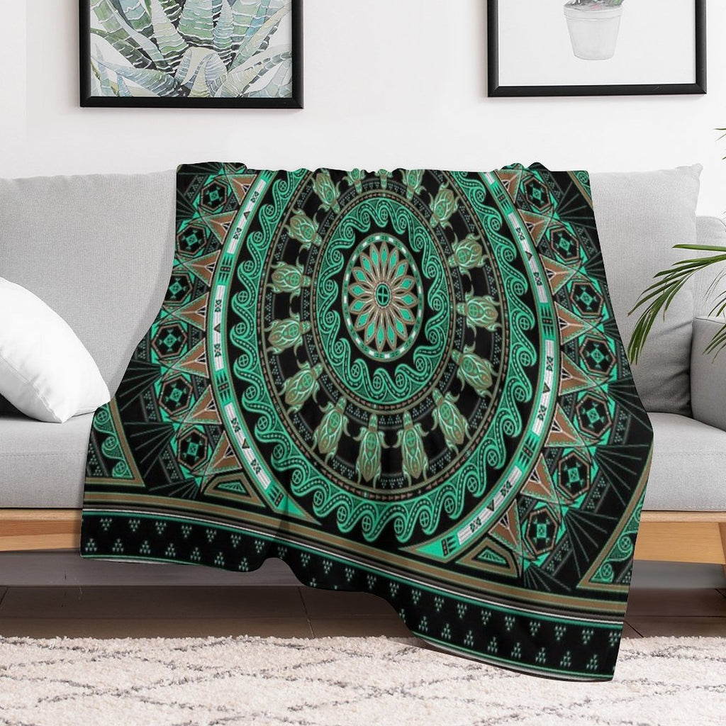 The Turtle (Keya) Comfort Throw Blanket