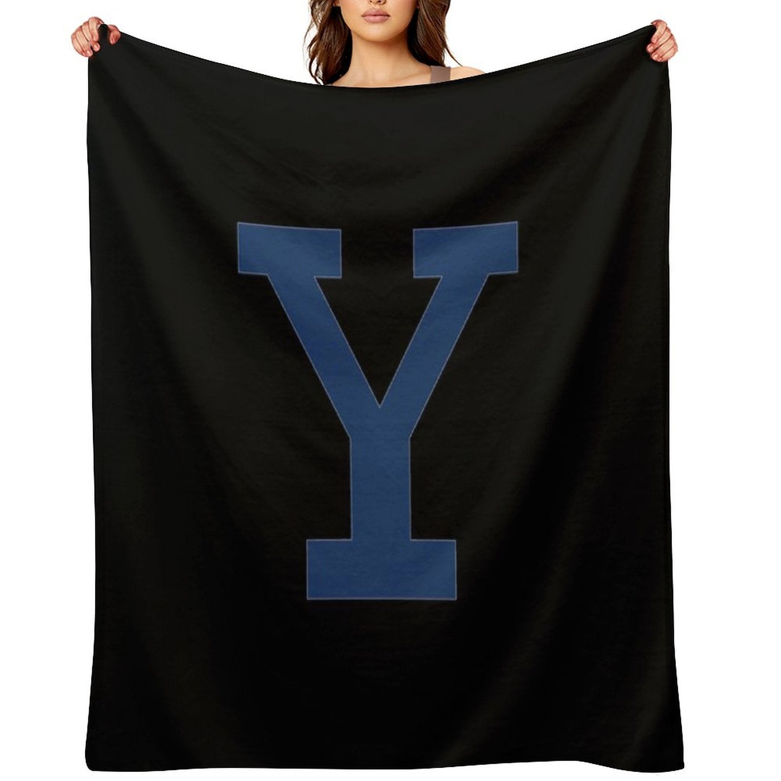 The Yale Iconic Shrink-resistant Throw Blanket