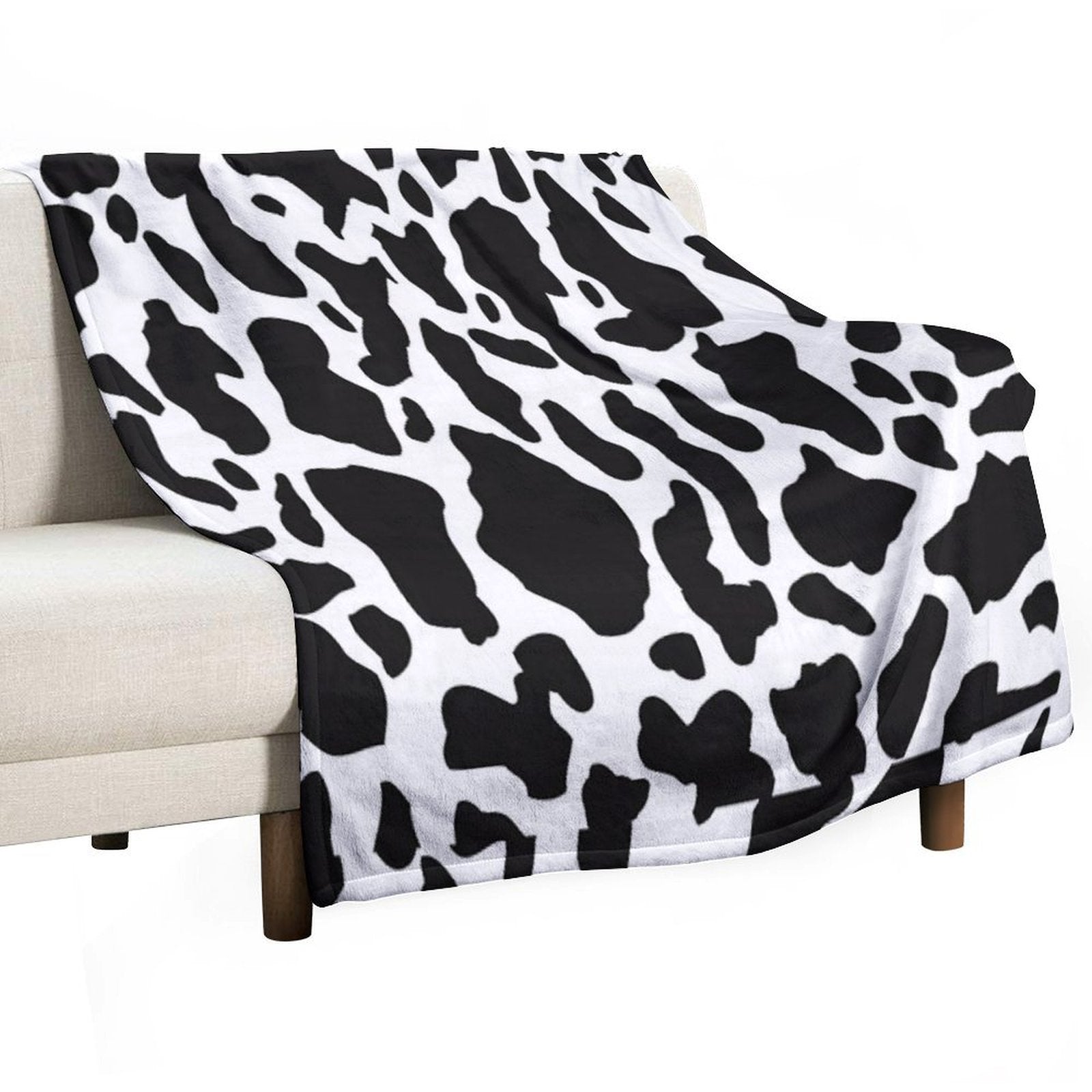 Leopard Cow Texture Quick-dry Throw Blanket