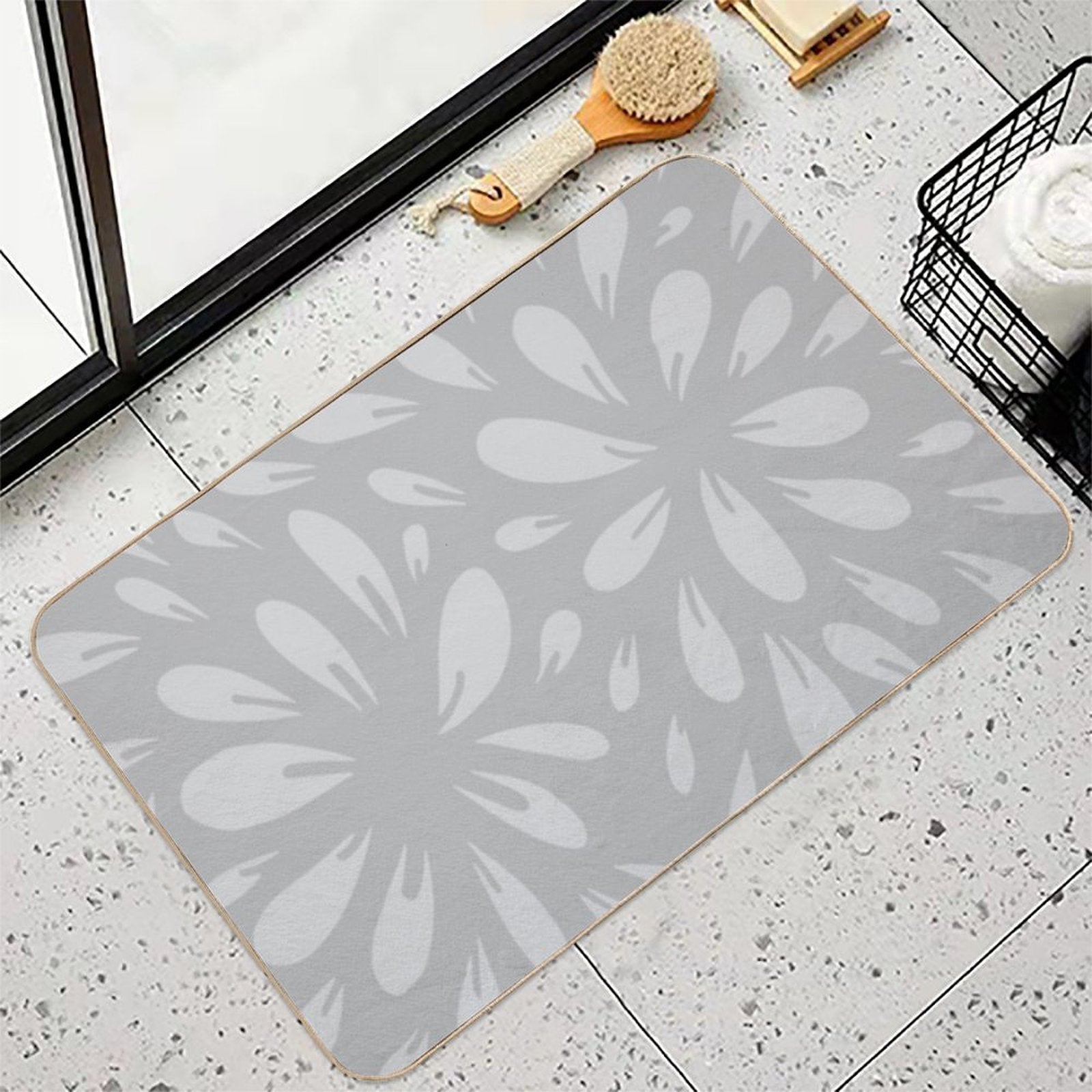 Petals  Rapid-Drying Bath Mat