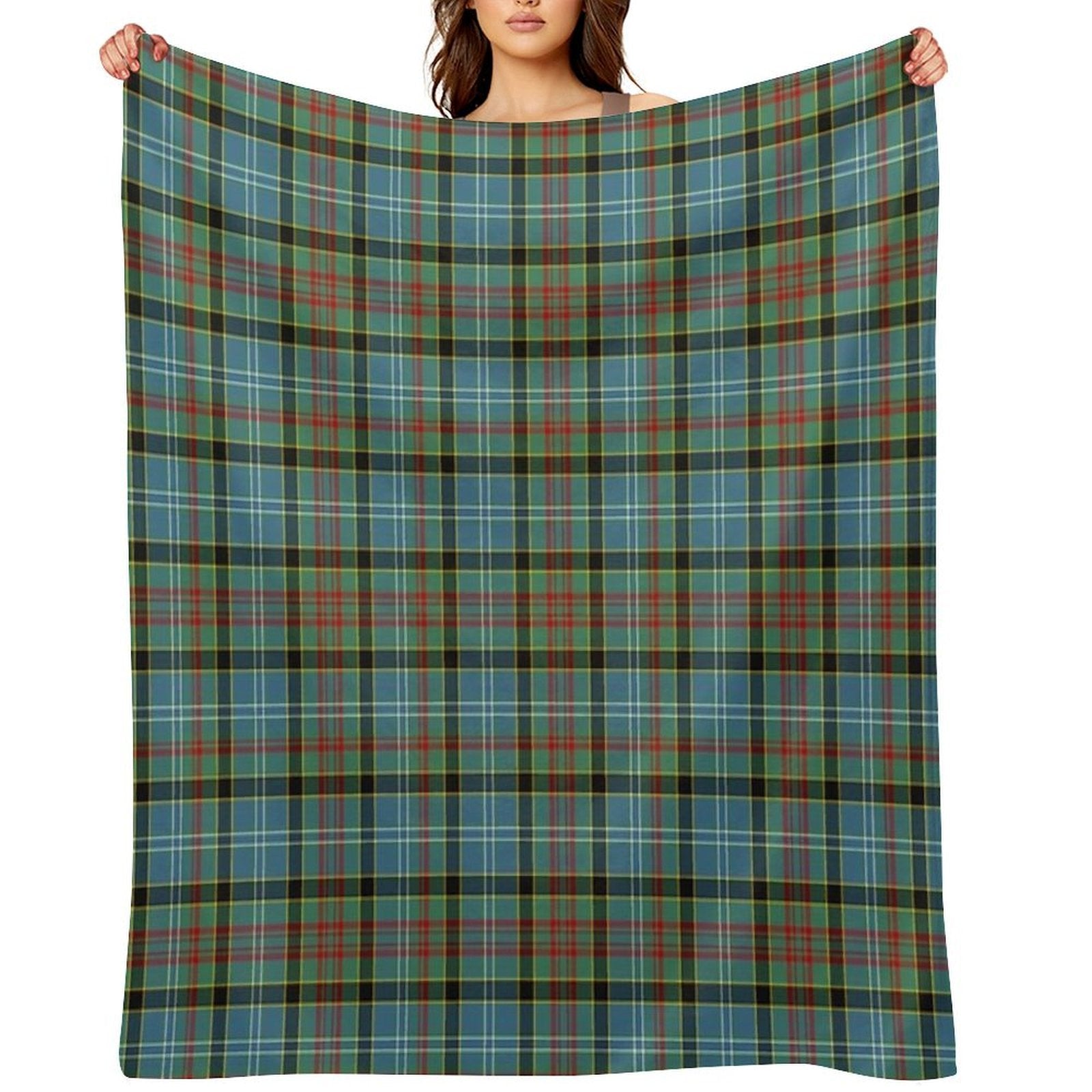 Clan Caldwell Tartan Comfort Throw Blanket