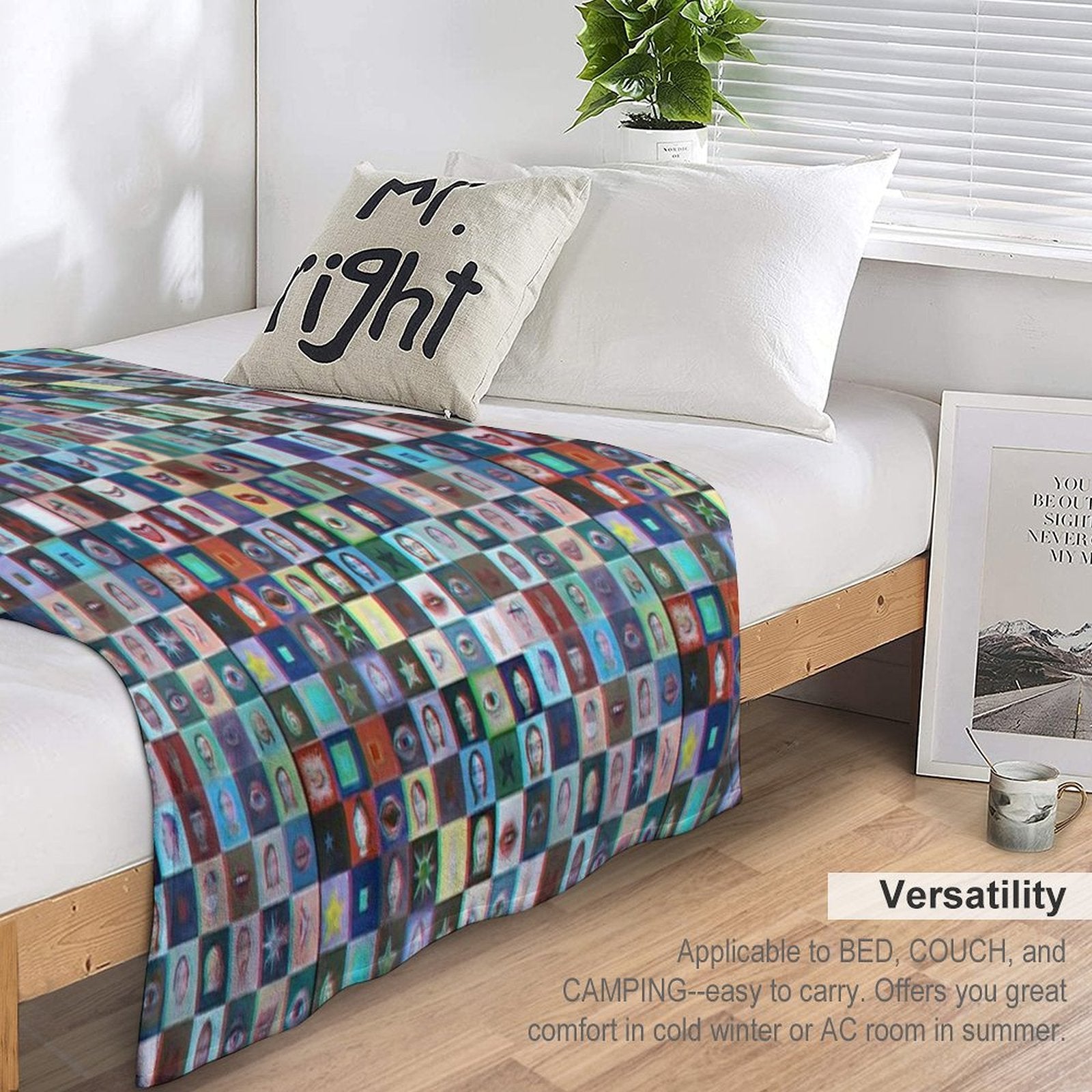 Chessboard Tapiz 3d 1 Machine-washable Throw Blanket