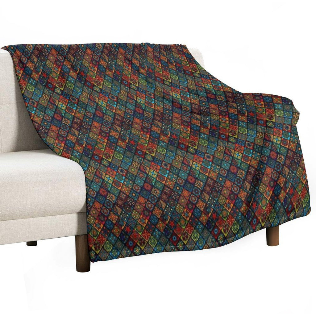 Unique Pattern Multi-functional Throw Blanket