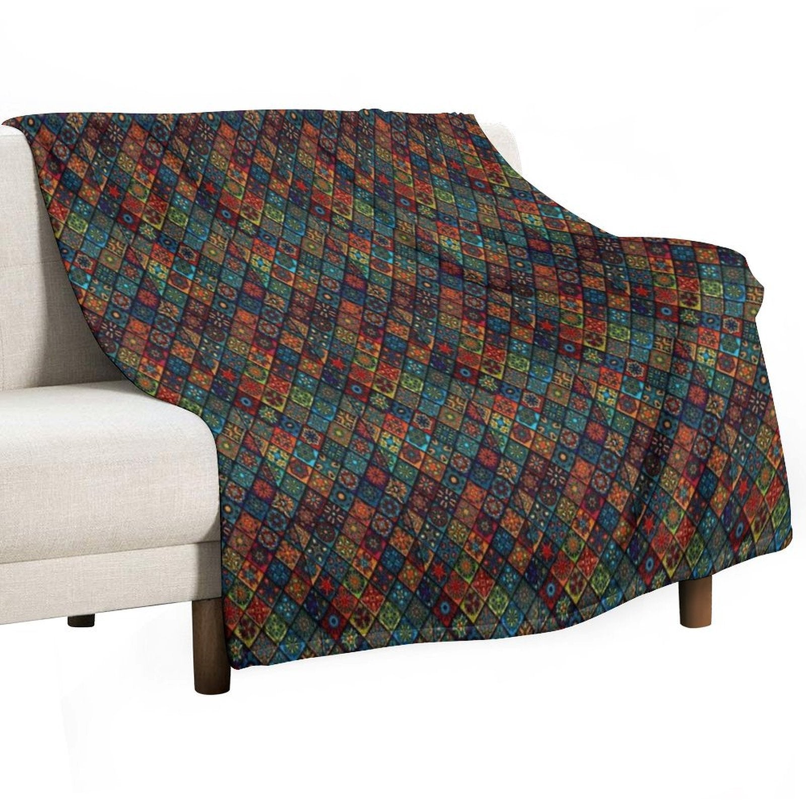 Unique Pattern Multi-functional Throw Blanket