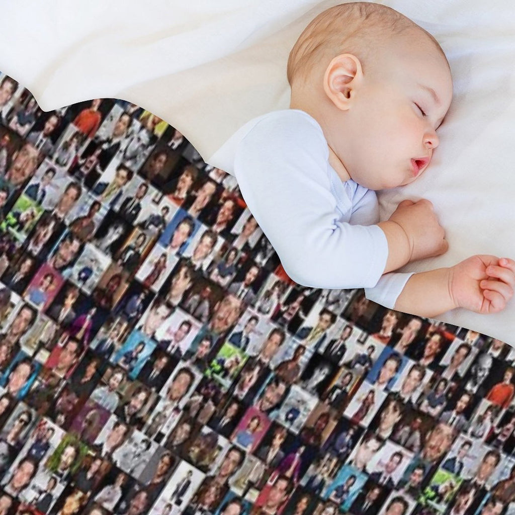 Christian Borle Collage - Many Items Available Plush Throw Blanket