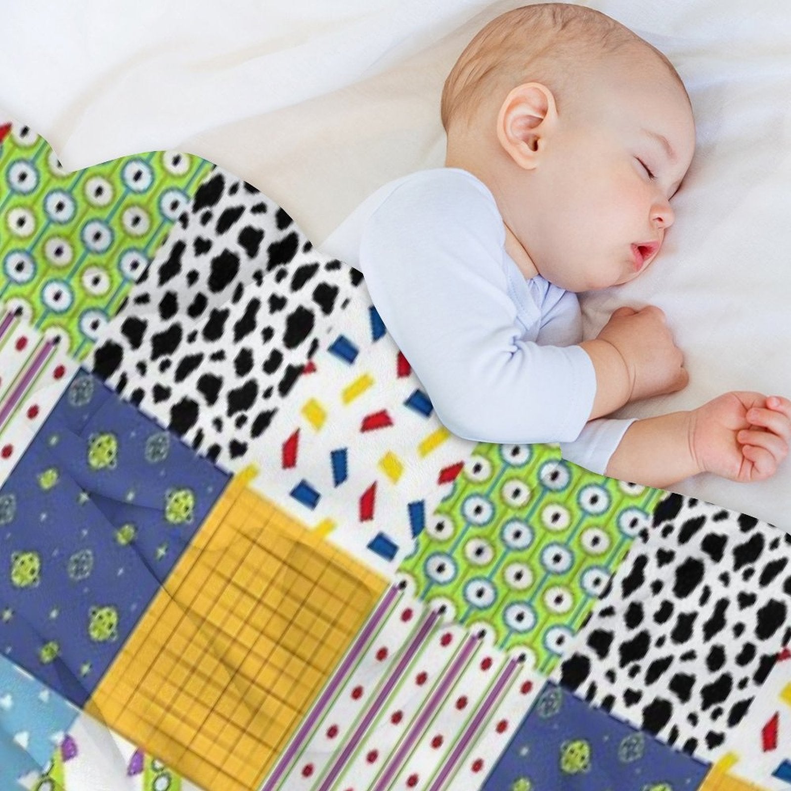 Andy's Room Quilt Eco-conscious Throw Blanket