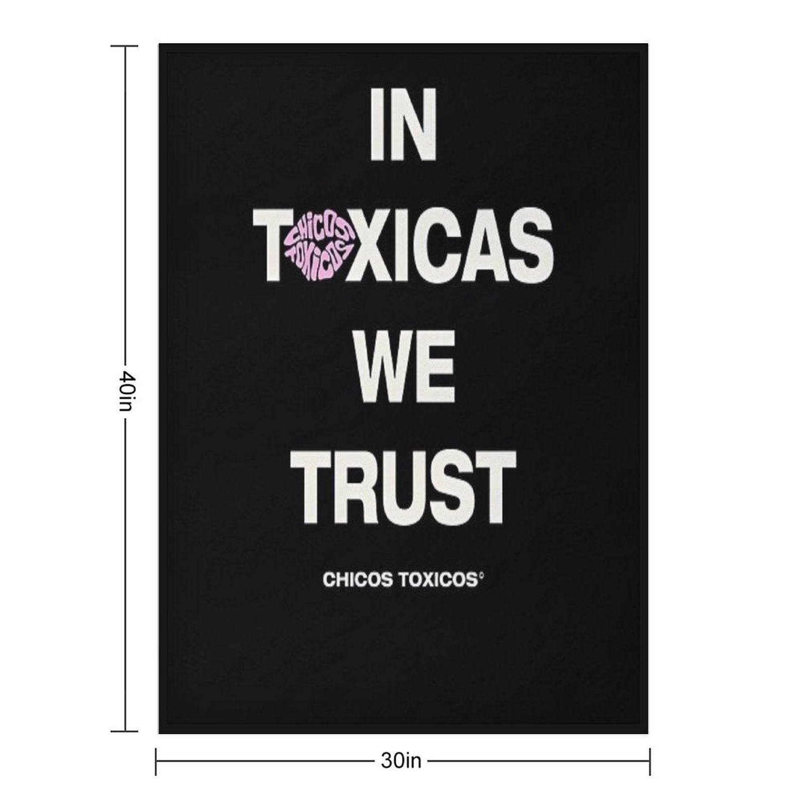 Chicos Toxios Merch Compact Throw Blanket