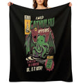 Cathulhu Eco-conscious Throw Blanket