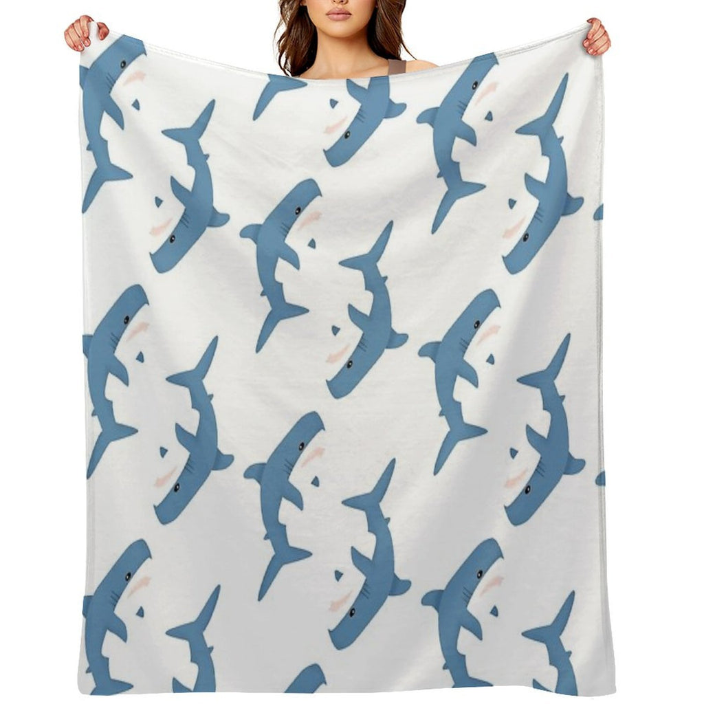 Blahaj Multi-functional Throw Blanket