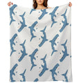 Blahaj Multi-functional Throw Blanket