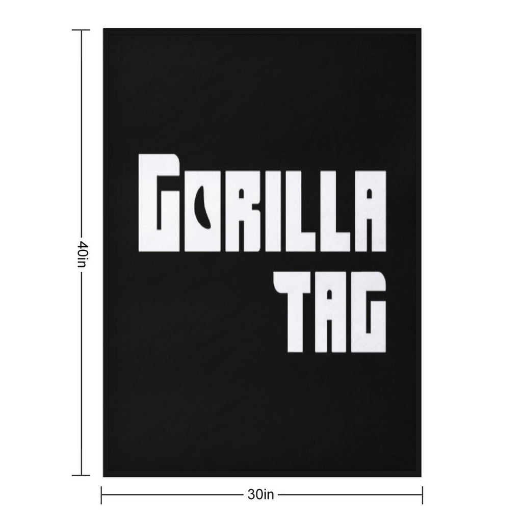 Gorilla Tag Logo Comfort Throw Blanket