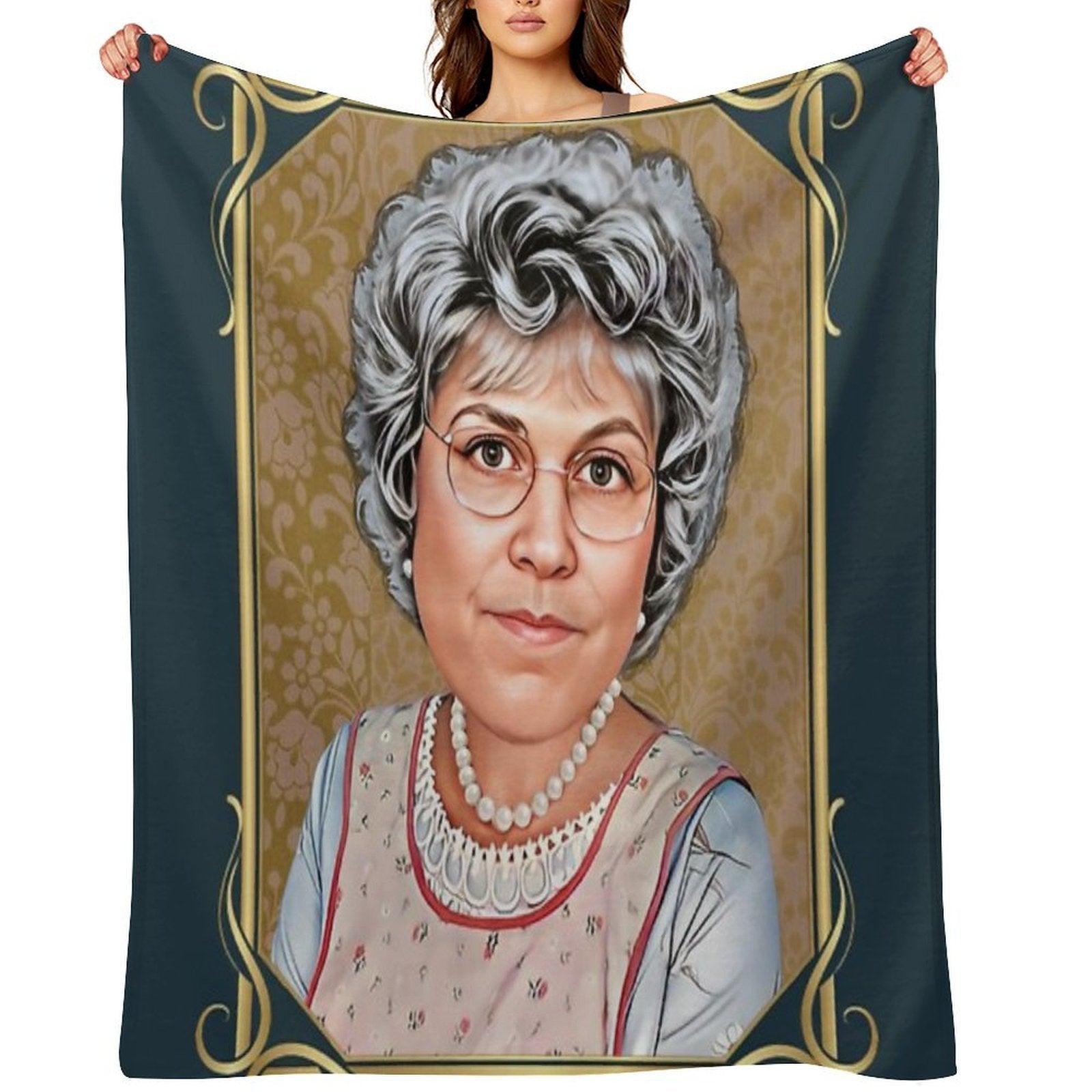 Mama's Family Quick-dry Throw Blanket