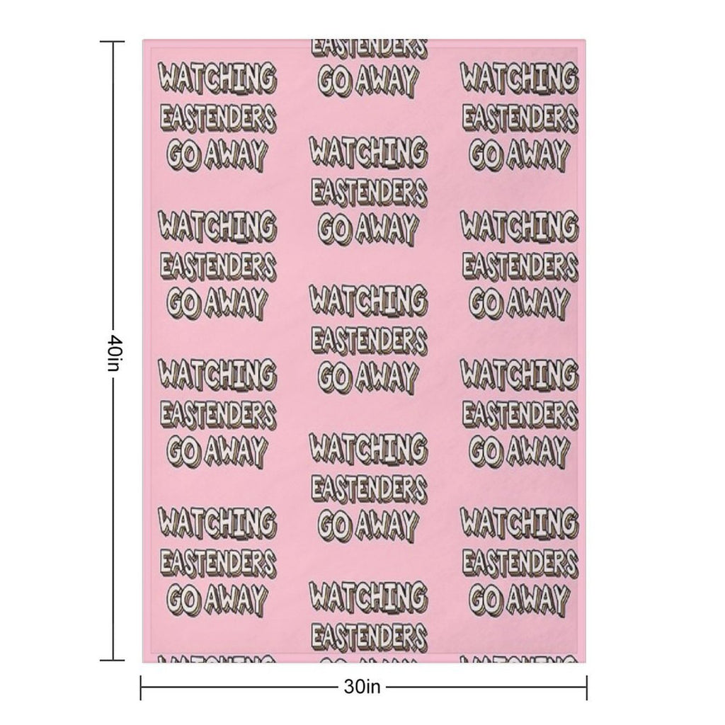 Watching Eastenders Go Away Gift-ready Throw Blanket