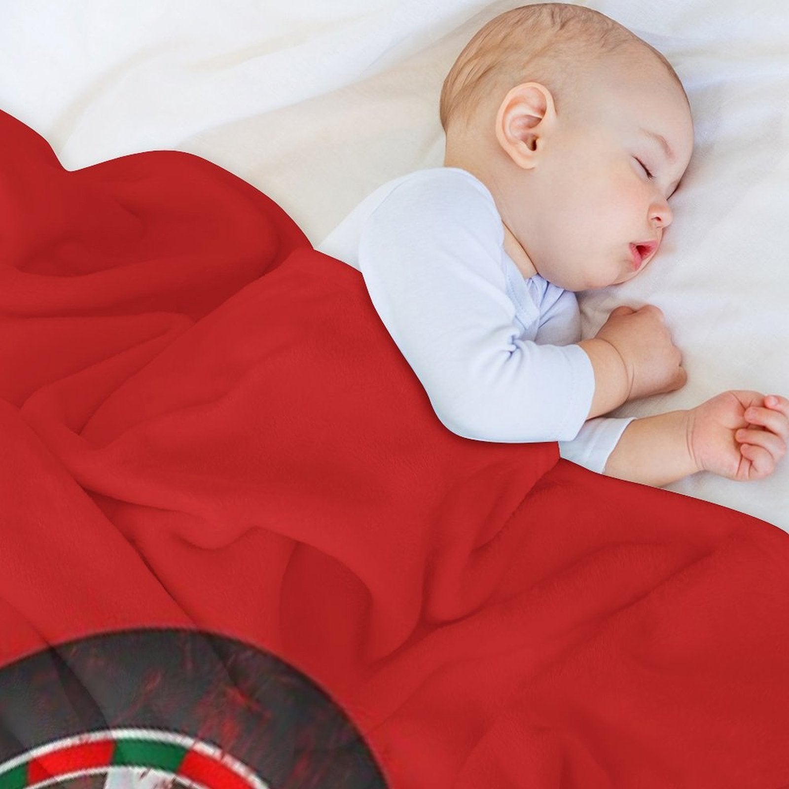 Vintage Darts Dartboard Lightweight Throw Blanket
