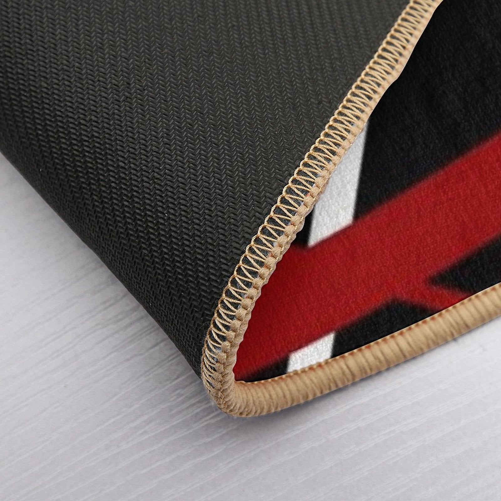 Black Van Cool  Repositionable Bath Mat