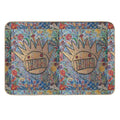 Ween Boognish And Flowers  Fade-Resistant Bath Mat