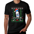 Funny Medical Worker Ugly Christmas Design  Fade-proof Color T-Shirt