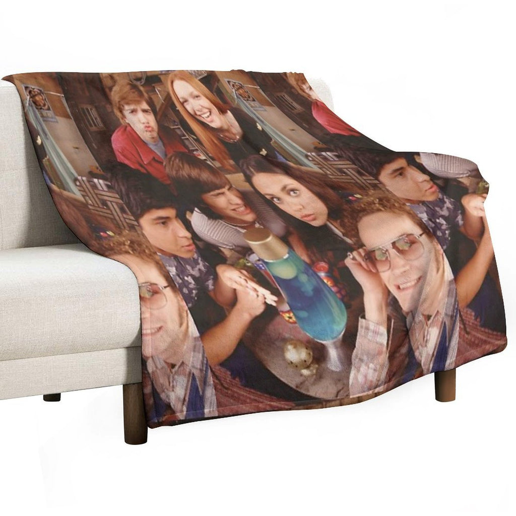 That 70s Show Fish Eye Photo Durable Throw Blanket