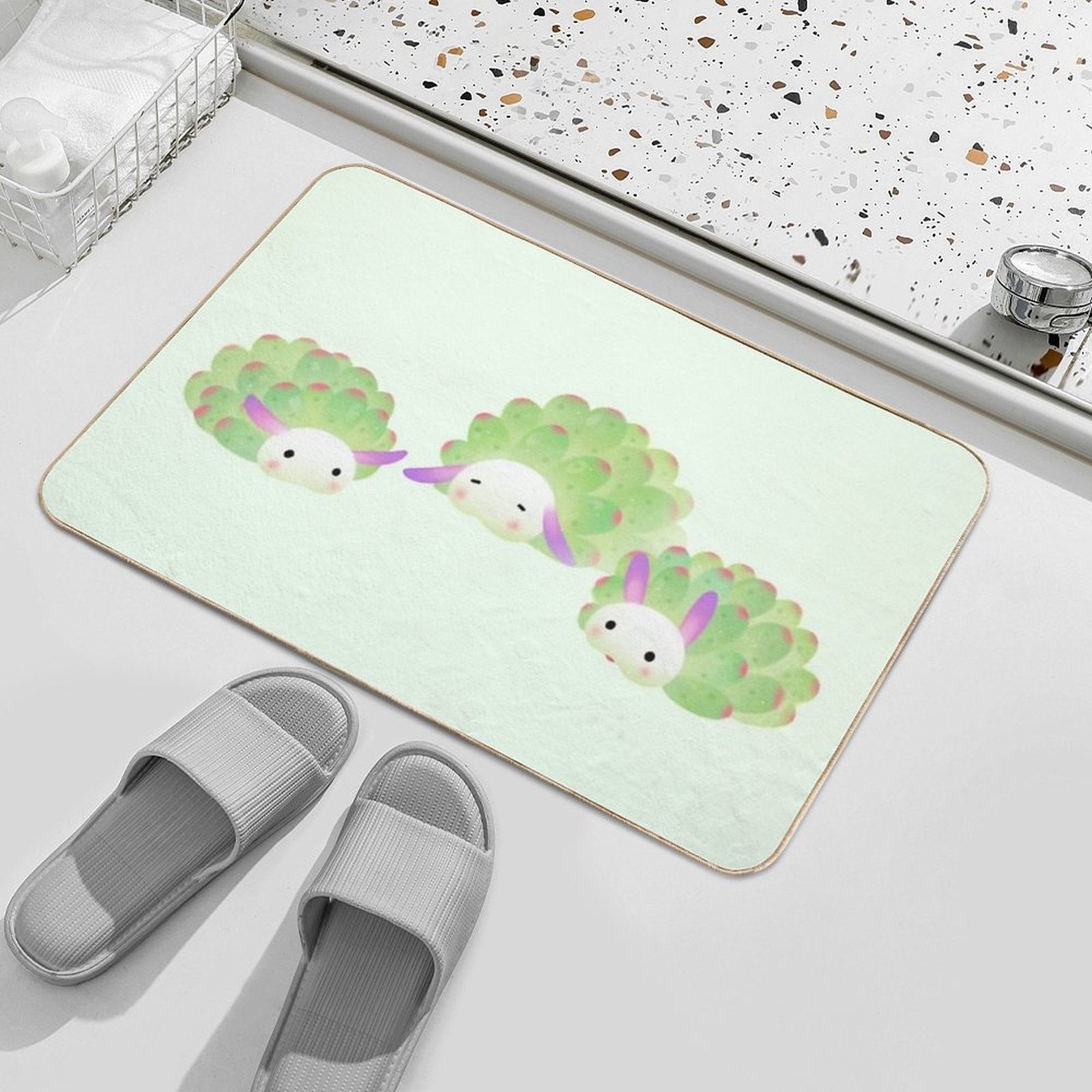 Sea Sheep  Versatile Bath Mat