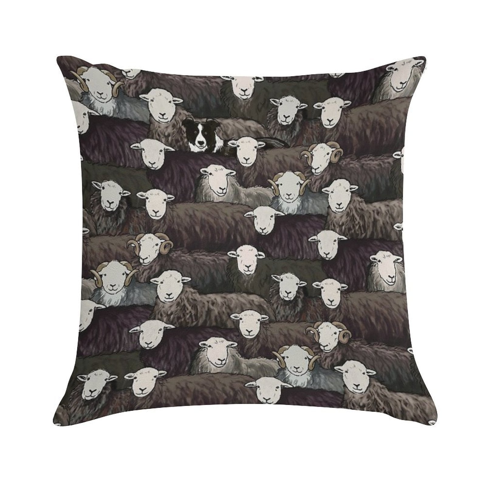 Herdwicks Soft High-Density Material Throw Pillow