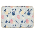 Easter Eggs And Flowers  Repositionable Bath Mat