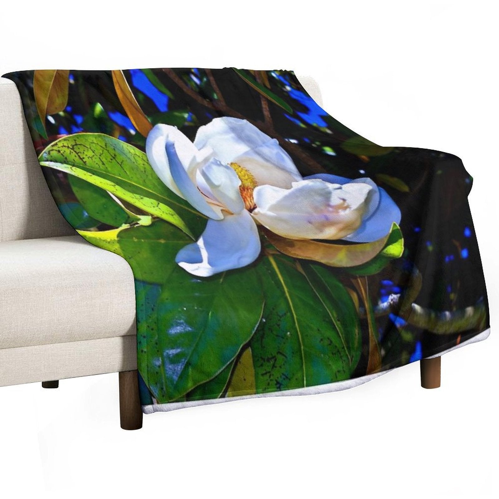 Magnolia Eco-conscious Throw Blanket