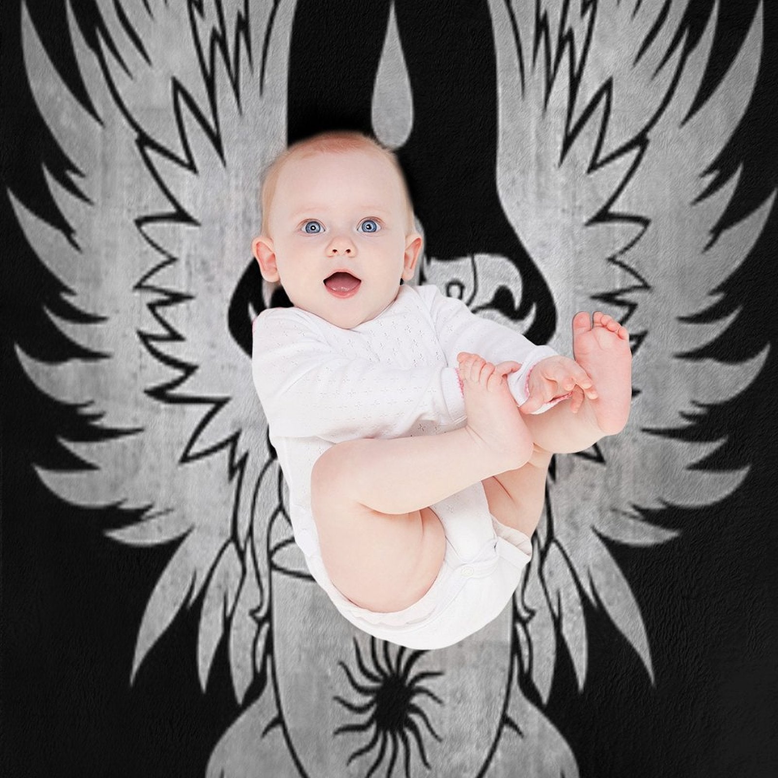 Dragon Age Grey Warden Silver Durable Throw Blanket