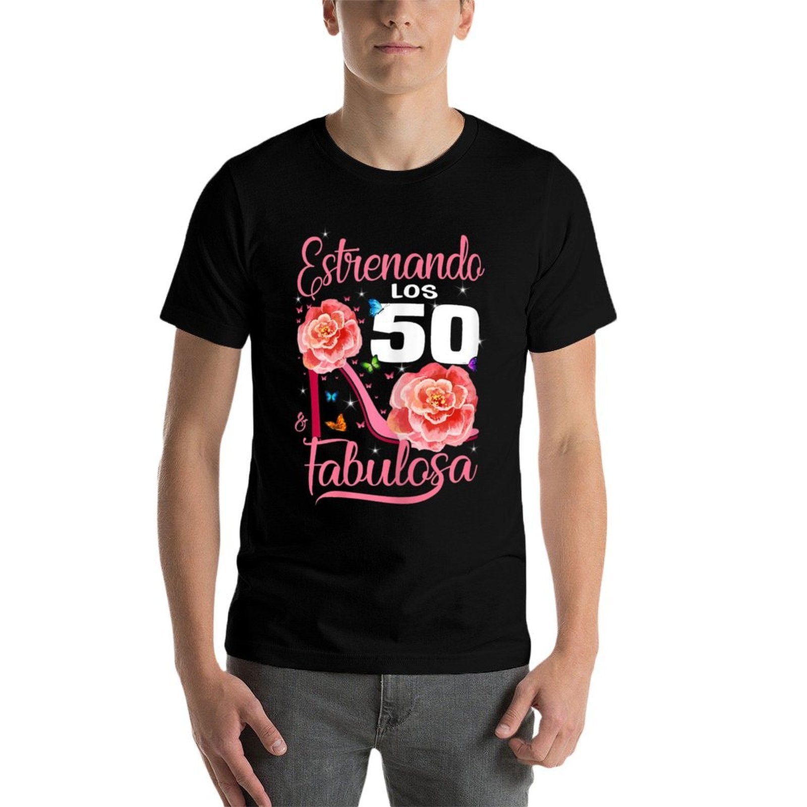 Womens Cumpleaños 50 Mujer Fabulosa Español 50th Birthday Spanish  Quick-drying T-Shirt